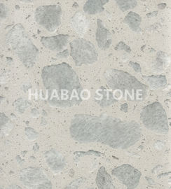 Resin Faux Stone Sheets White Color AIS-086 Long Service Time Non Faded